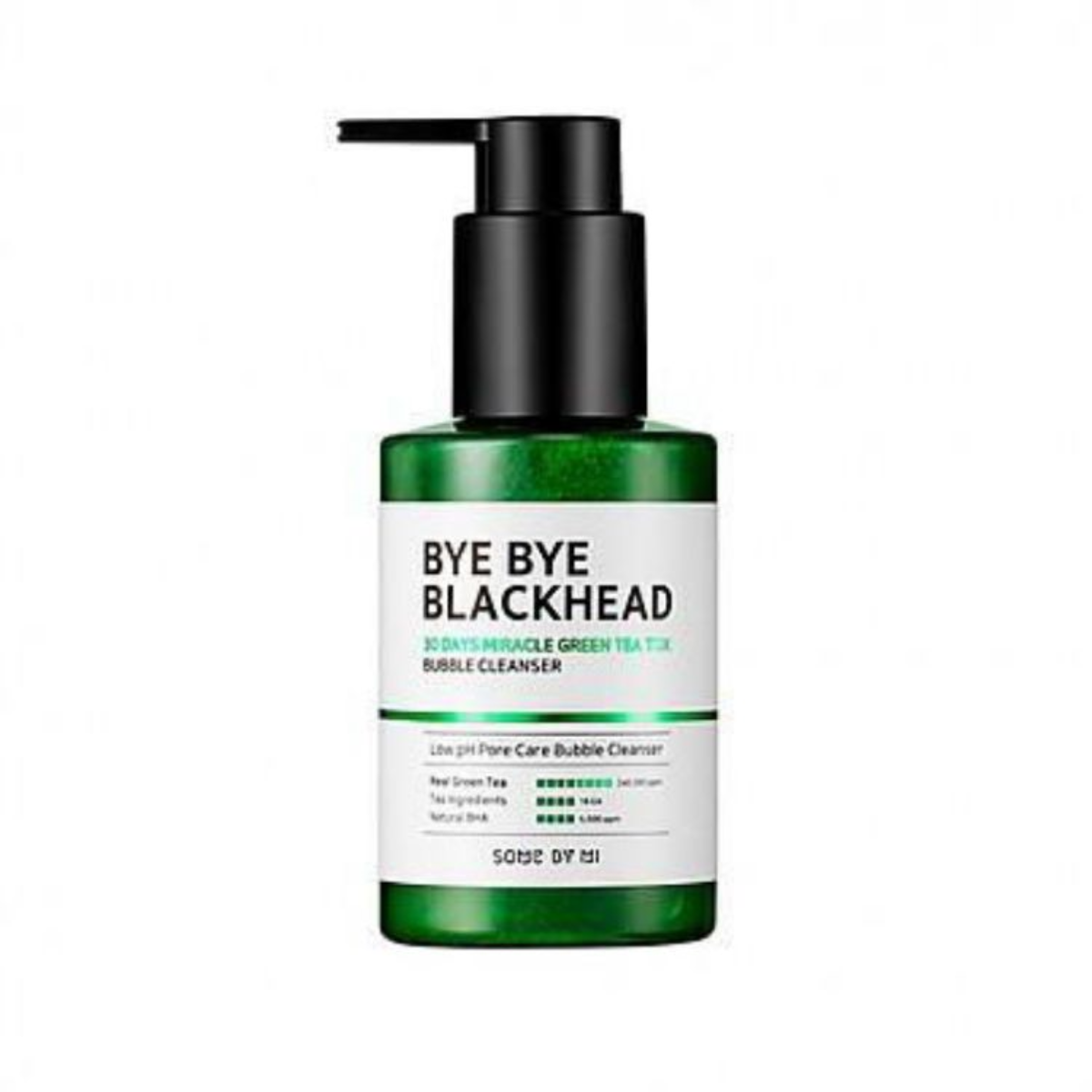 SOME BY MI Bye Bye Blackhead 30 Days Miracle Green Tea Tox Bubble Cleanser