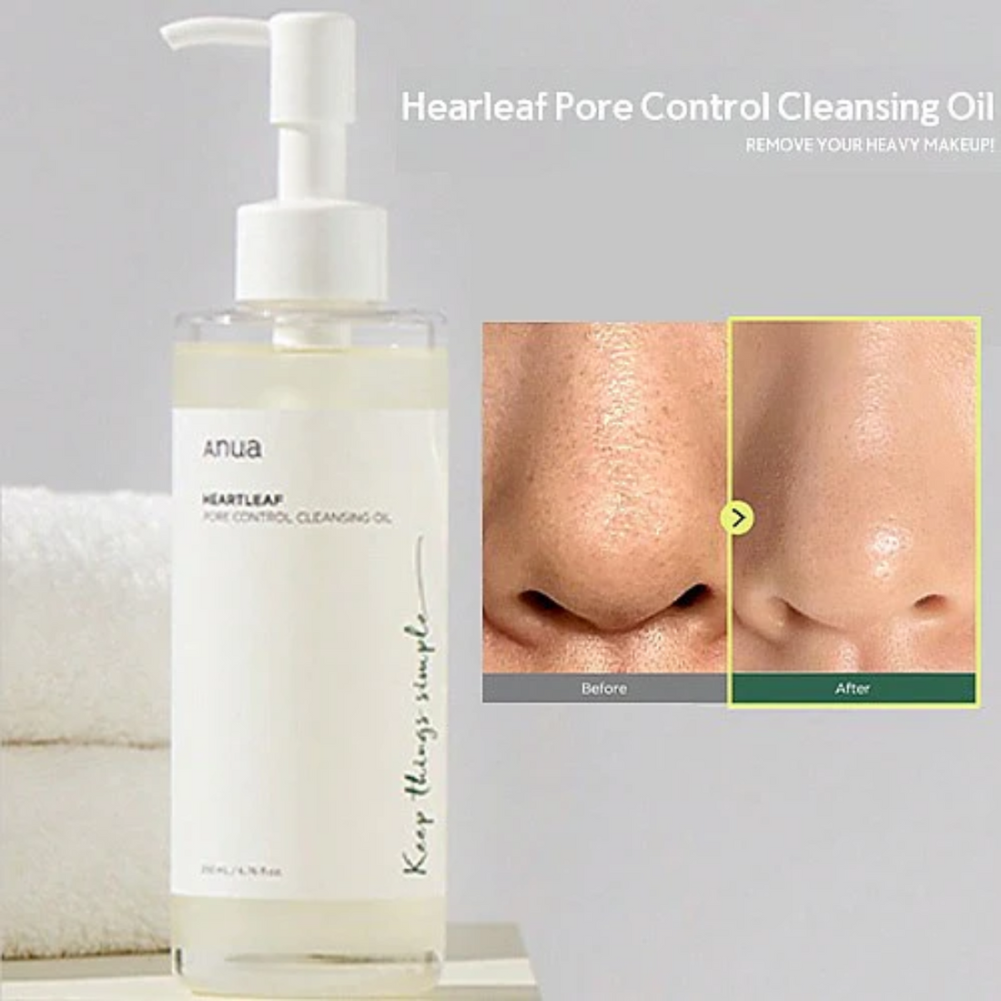 ANUA Heartleaf Pore Control Cleansing Oil 200ml